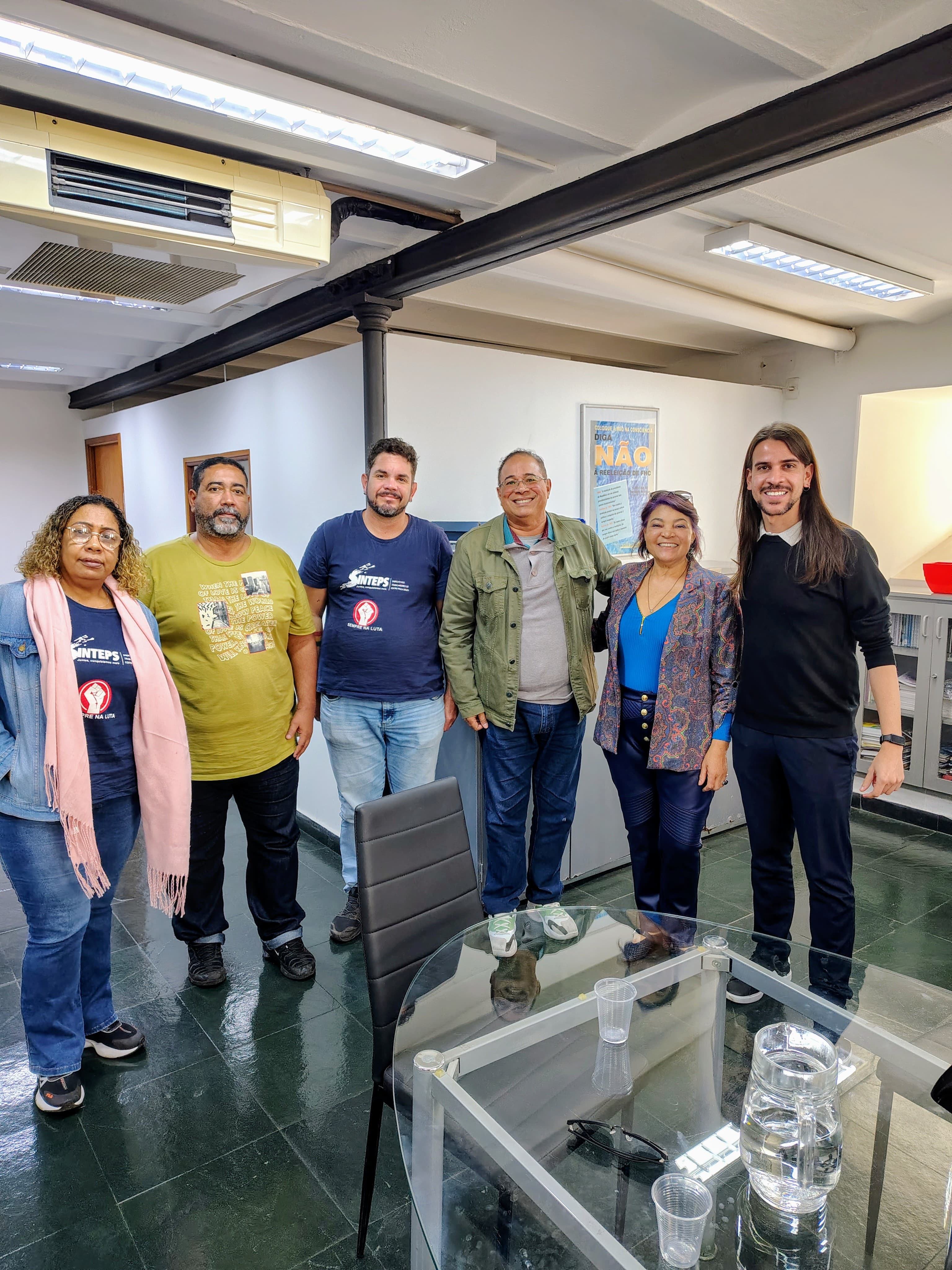 Sinteps recebe Luiz Moreno